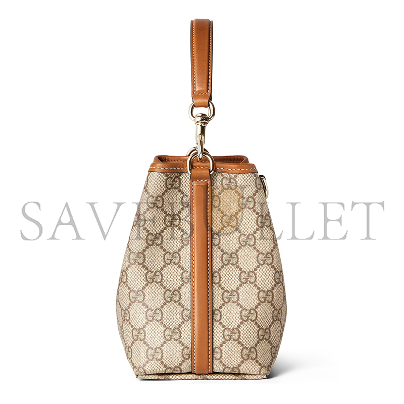 GUCCI GG EMBLEM SMALL BUCKET BAG 815118 (20.5*18*11.5cm) GUCCI GG EMBLEM SMALL BUCKET BAG 815118 (20.5*18*11.5cm)